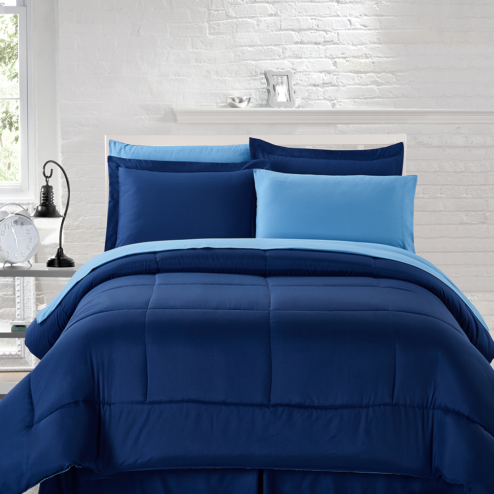 99.99% Polyester Polid Comforfer Comforfer Set 7 keping